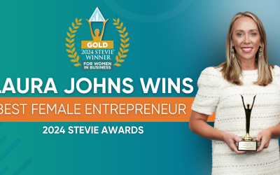 Laura Johns Wins Gold Stevie® Award In 2024 Stevie Awards For Women In Business