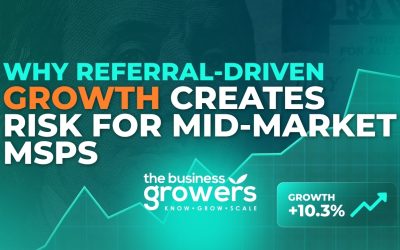 Why Referral-Driven Growth Becomes a Forecasting Problem for Mid-Market MSPs