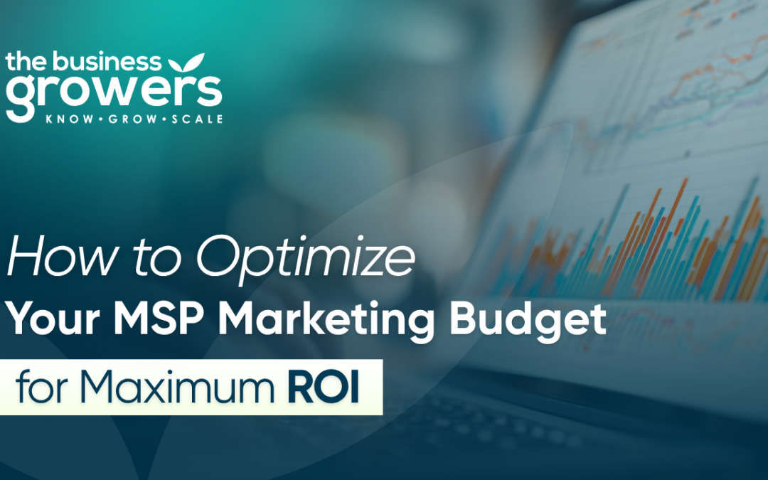 How to Optimize Your MSP Marketing Budget for Maximum ROI